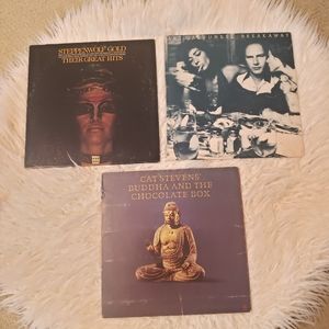 Classic 70's Vinyl LP 3 Piece Bundle